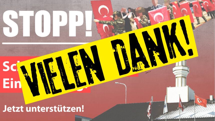 Petition «Schluss mit Erdogan-Einmischung» eingereicht
